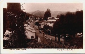 Indonesia Tosari Whole View East Java Vintage RPPC C146