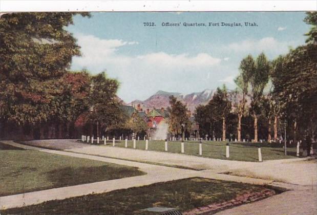 Utah Fort Douglas Officers' Quarters