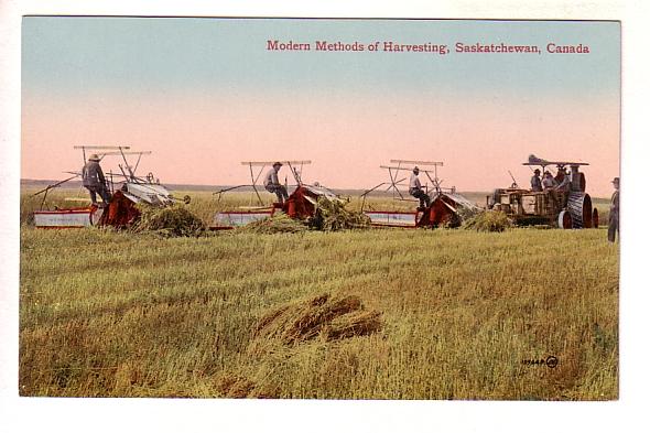 Modern Methods of Harvesting, Saskatchewan, 