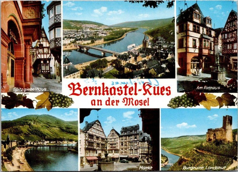 Germany Bernkastel-Kues and der Mosel Multi View