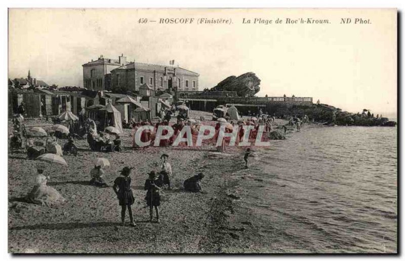 Roscoff Postcard Old Beach Roc pm Krum