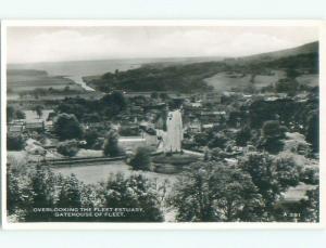 old rppc GATEHOUSE OF FLEET Girthon - Kirkcudbrightshire Scotland UK i3592