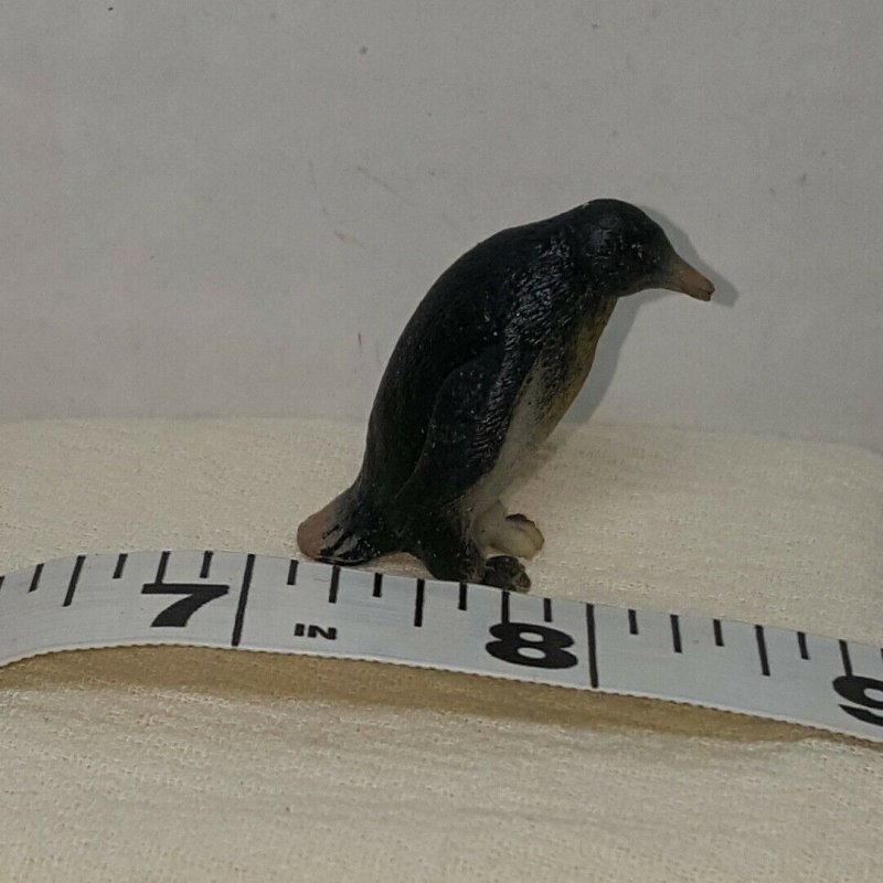 Small Plastic Penguin Figurine Toy  