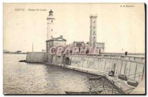 Postcard Old Lighthouse This St. Louis