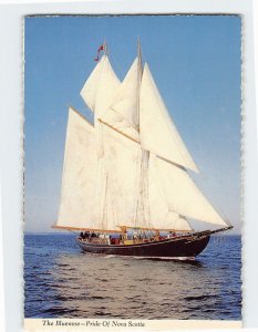 Postcard The Bluenose Pride of Nova Scotia Canada