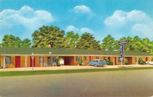 Prescott Arkansas White Plaza Motel Vintage Postcard J56792 