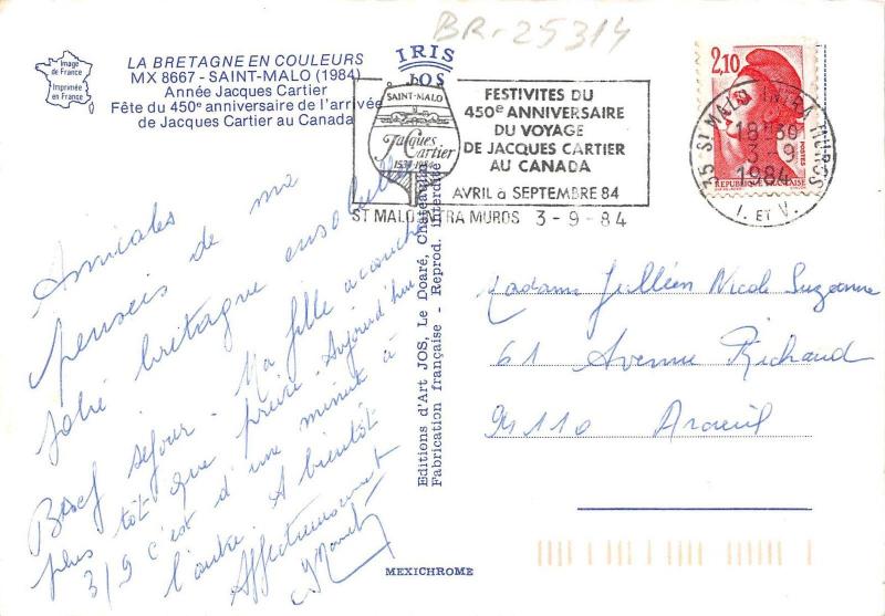 BR25314 Saint Malo France