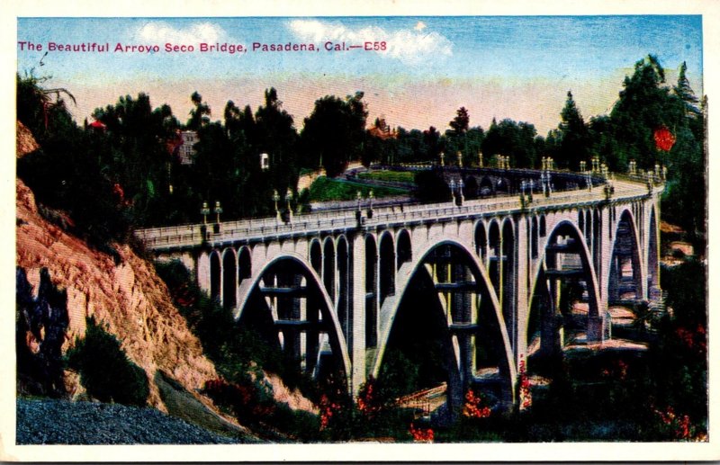 California Pasadena Arroyo Seco Bridge