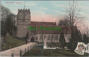 Staffordshire Postcard - Wolverhampton, Tettenhall Church RS33108