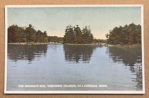 VALENTINE'S UNUSED PC- NEEDLES EYE, THOUSAND ISLANDS, ST. LAWRENCE RIVER, N.Y.