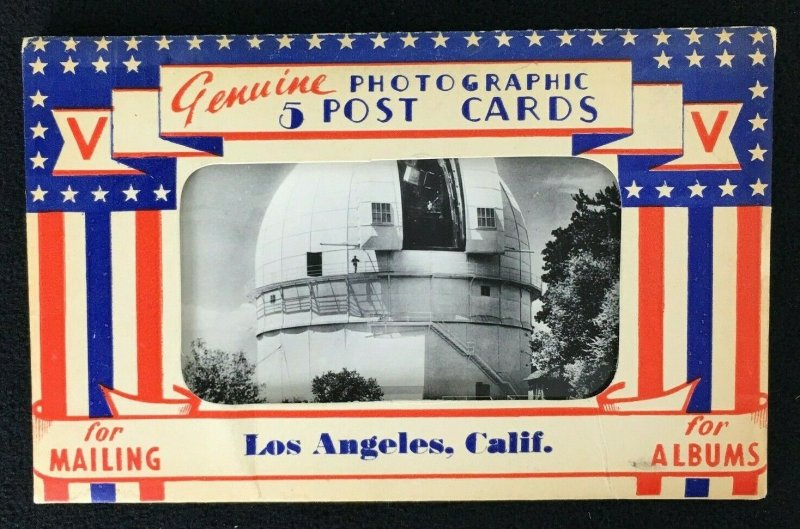 Los Angeles California Grogan Photographs Vintage RPPC  Olympic Stadium Lot of 5