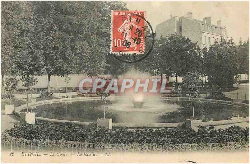 Postcard Old Course Epinal Basin