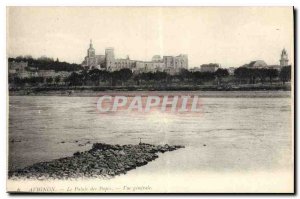 Old Postcard Avignon The Popes' Palace General view