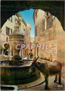 Carte Postale Moderne Saint Paul de Vence The French Riviera has Halt Fountai...