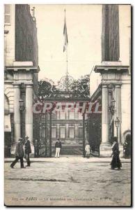 Paris Old Postcard The ministry of & # 39interieur