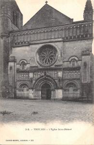 BF6102 l eglise saint medard thouars france    France