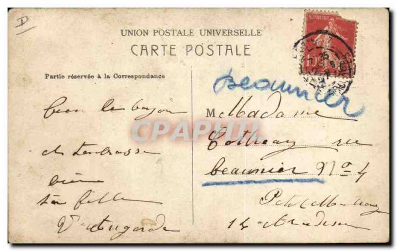 PHOTO CARD Paris Laundry Ironing