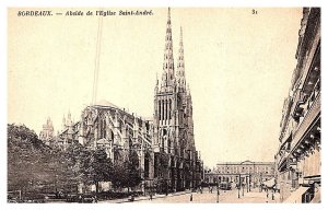 Bordeaux , Abside de l'Eglise Saint Andre