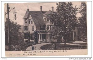 Residence of Rev. Mary B.G. Eddy,Concord,New Hampshire, 00-10s