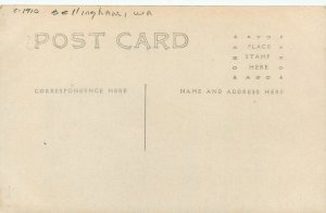 C-1910 Bellingham Washington Battleship Minnesota Bay Postcard RPPC 24-10485