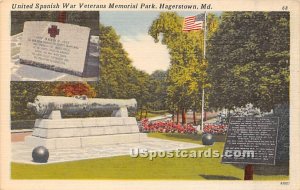 United Spanish War Veterans Memorial Park - Hagerstown, Maryland MD  