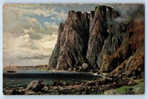 1910 Tuck Oilette Vintage Postcard Norway North Cape Bay Wide World No. 7079