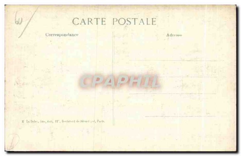 Old Postcard Senlis La Gare