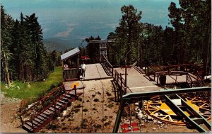 Upper Chairlift Terminal Sandia Peak Ski Area Albuquerque NM New Mexico Postcard 