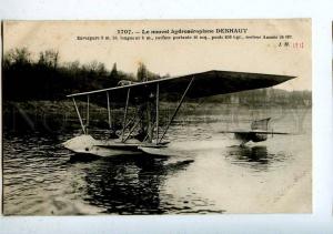 205496 FRANCE AVIATION hydroplane DENHAUT Hauser #1707