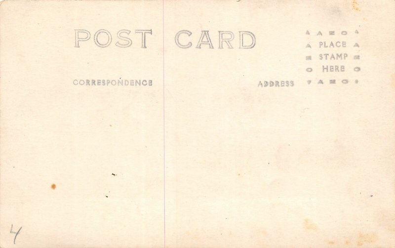 F43/ Hardy Kansas RPPC Postcard c1920s Spring River Boat People 1