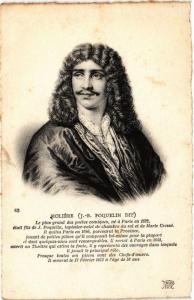 CPA AK J.-B. Poquelin dit Moliere ÉCRIVAIN WRITER (606897)