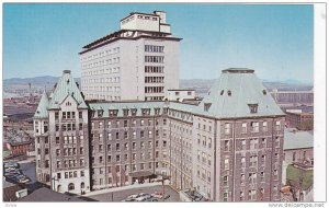 L'Hotel-Dieu De Quebec, Fonde En 1639, Vue Des Ailes 1930 et 1960, Quebec, Ca...