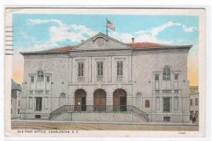 Old Post Office Charleston South Carolina 1932 postcard