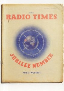 George V Silver Jubilee 1935 Radio Times BBC Magazine Postcard