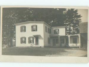 Old rppc BUILDING SCENE Architecture Postcard AB1049