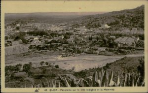 B577 Algeria Blida panorama sur la ville indigene et la Maternite