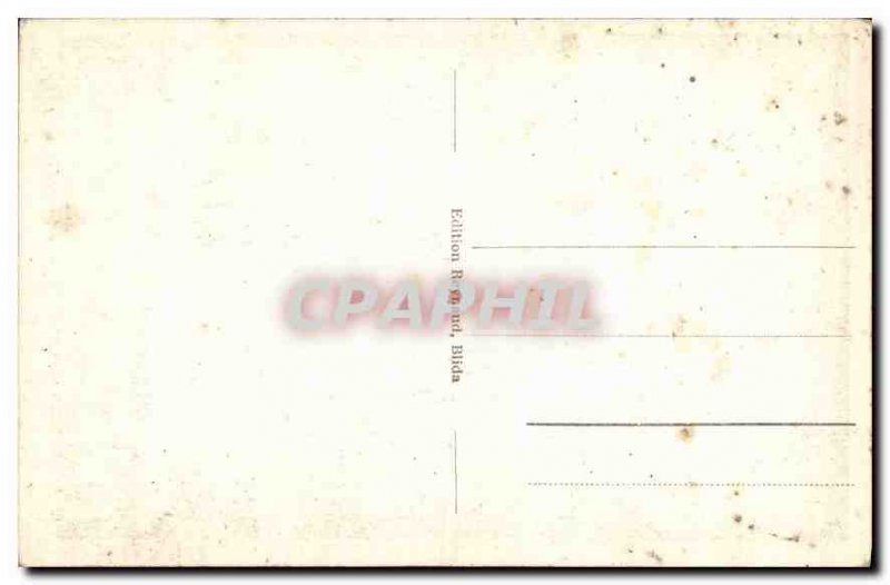 Old Postcard Gorges Chiffa La Grande Cascade