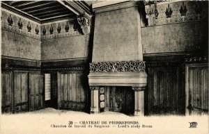 CPA Compiegne- Chateau, Chambre de travail du Seigneur FRANCE (1009189)