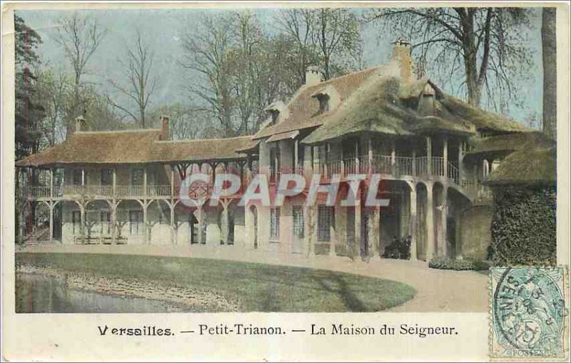 Postcard Old Versailles Petit Trianon The House of the Lord