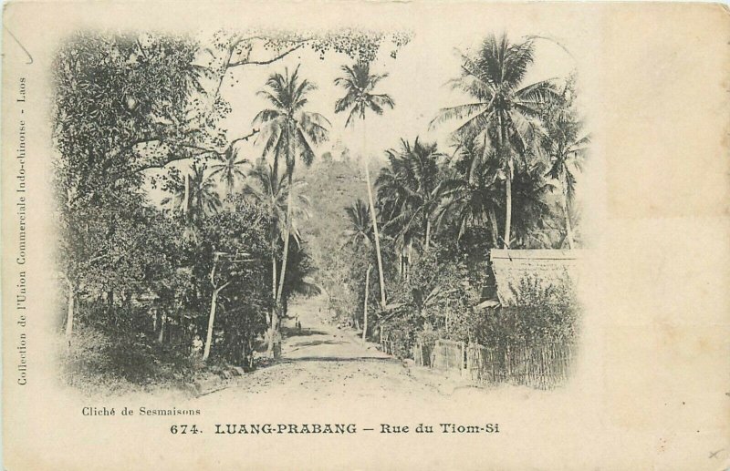 Laos Luang Prabang rue du Tiom-Si