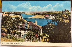 England The River and Bridge Bideford - unposted