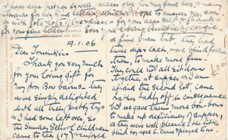 B511 England Norfolk Boards Barton windmill glitter material applied novelty