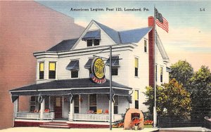 American Legion, Post 123 Lansford, Pennsylvania PA s 