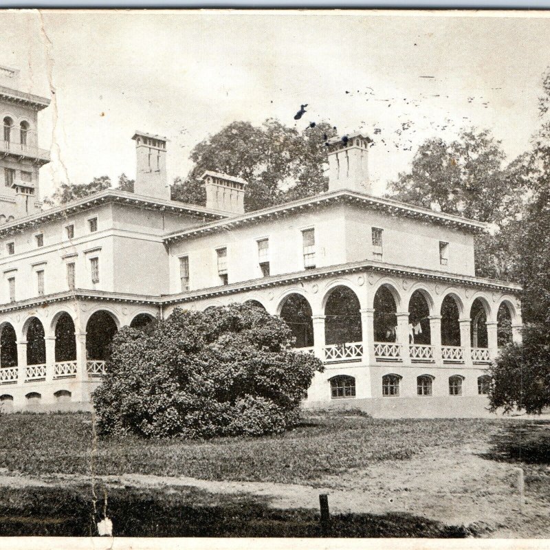 1906 Baltimore, MD John Hopkins Residence Clifton Park Antiquitech Tower PC A118