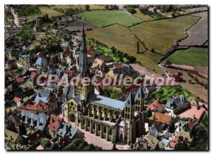 Modern Postcard Autun Cue aerial on the Basilica