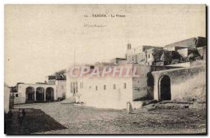 Old Postcard Tangier Morocco Prison Prison