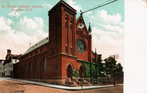 Yonkers, New York - A view of St. Joseph Catholic Church - in 1907