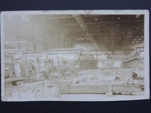 Canada: Newfoundland Paper Maachine Factory - Old Real Photograph Postcard