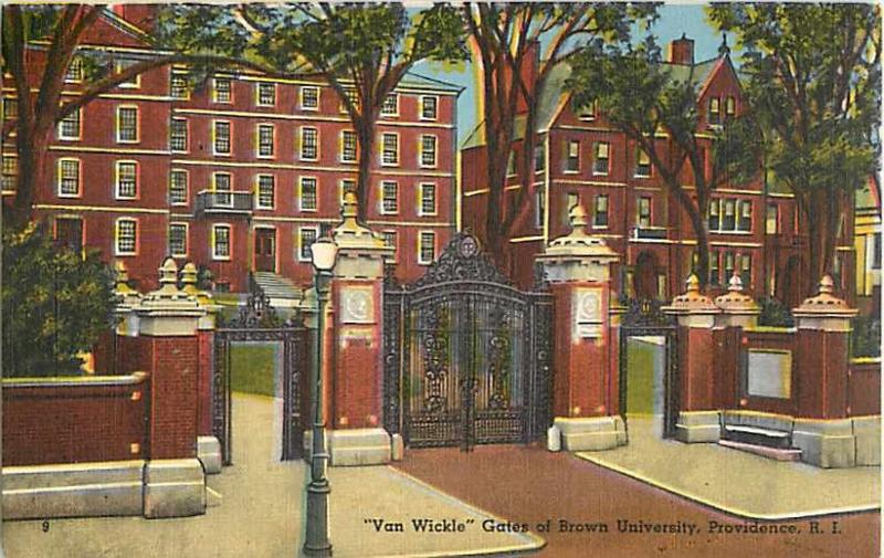 Van Wickle Gates at Brown University Providence Rhode Island