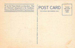 Drug Store, St. Thomas, U.S. Virgin Islands, Early Linen Postcard, Unused 